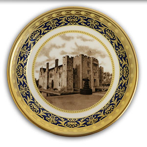 Hever Castle coaster           