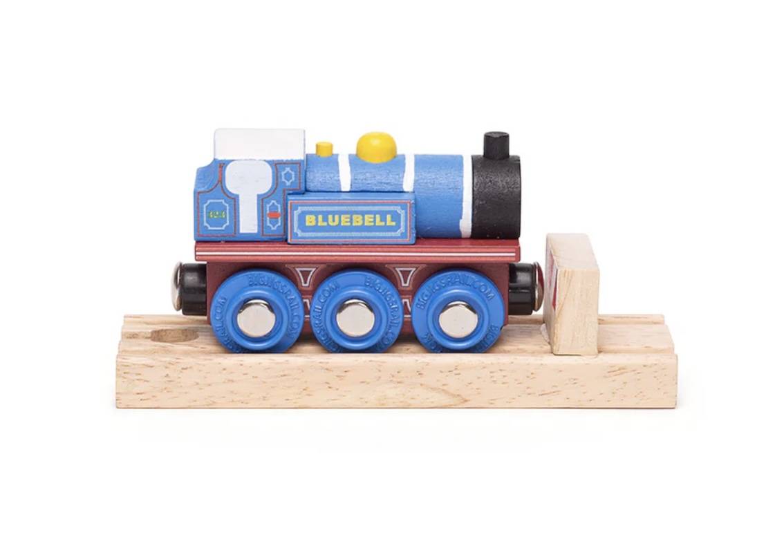 BigJigs: Wooden Train 'Bluebell'