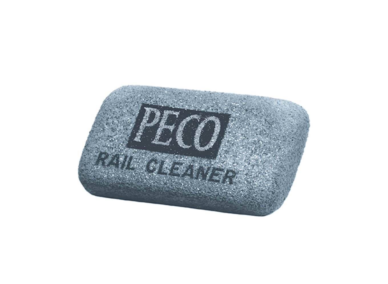 Rail Cleaner, abbrasive rubber block